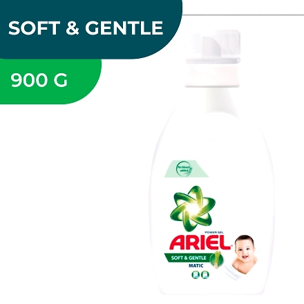Ariel Laundry Liquid Soft &amp; Gentle 900g-11489613