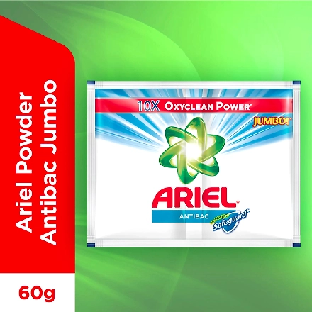 Ariel Laundry Powder Antibac Doble Pack 60g-10679283