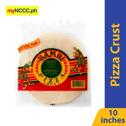 Bambi Pizza Crust Extra Thin 10 Inches-11532225