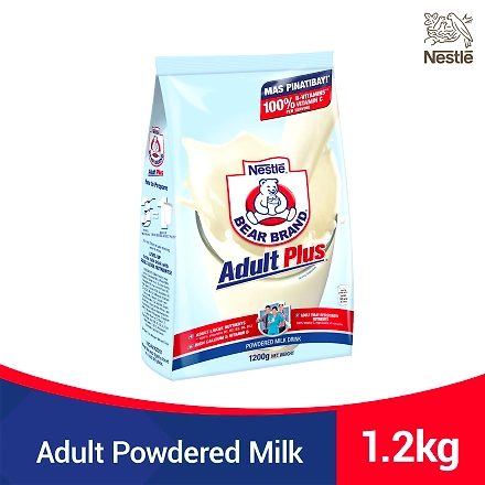 Bearbrand Adult Plus Powdered Milk Drink 1.2kg-11323900