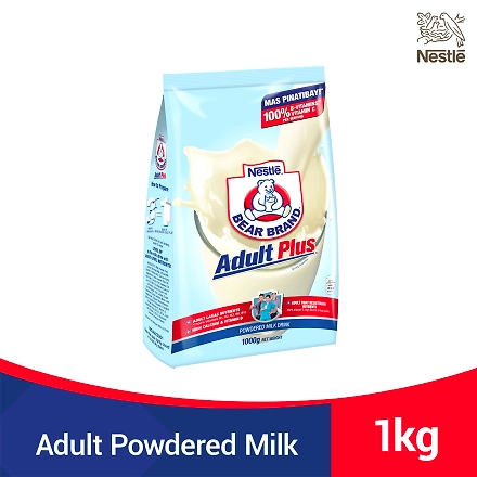 Bearbrand Adult Plus Powdered Milk Drink 1kg-10665751