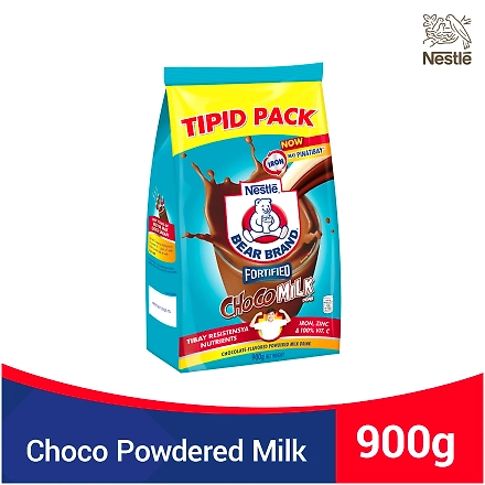 Bearbrand Fortified Powdered Milk Drink Chocolate 900g-11105804