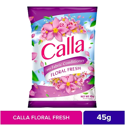 Calla Powder with Fabric Conditioner Floral Fresh 45g-10698327