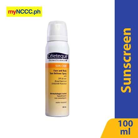 Celeteque Face &amp; Body Sun Care Spray SPF50 100ml-11573499