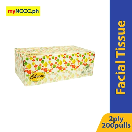Choice Facial Tissue Econo Box 2 Ply 200 Pulls-10481484