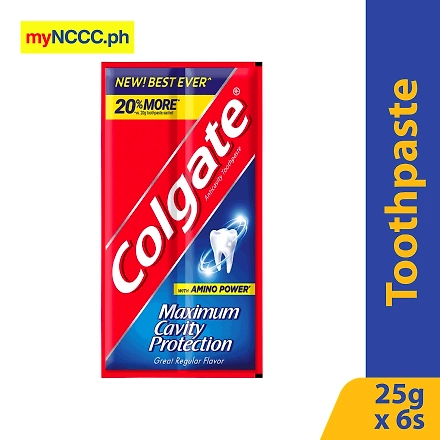 Colgate Toothpaste Great Regular Flavor Twin Pack 25gx6s-10456228