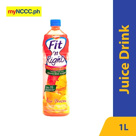 Del Monte Fit 'n Right Four Seasons Juice Drink 1L-10626130