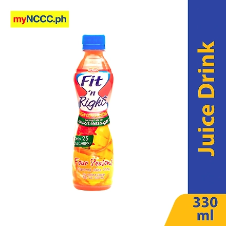 Del Monte Fit 'n Right Four Seasons Juice Drink 330ml-10378936
