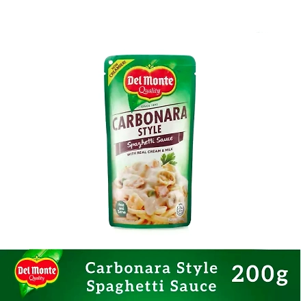 Del Monte Gourmet Sauce Carbonara Stand-up Pouch 200g-10499318