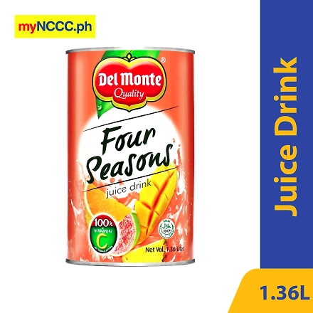 Del Monte Juice Drink Four Seasons Sweetened 1.36L-10006176