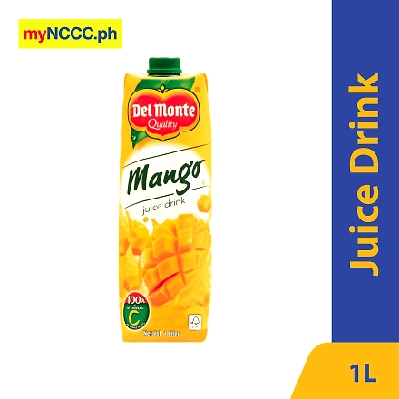 Del Monte Juice Drink Mango 100% Vitamin C 1L-10780985