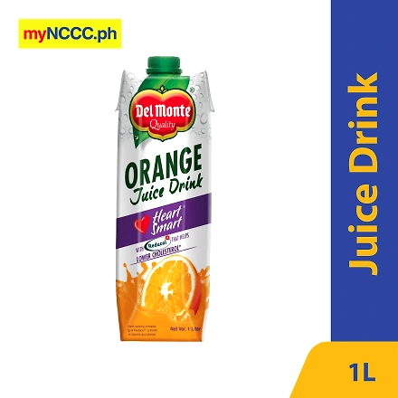 Del Monte Juice Drink Orange Juice Heart Smart 1L-11058880