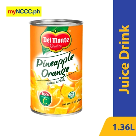 Del Monte Juice Drink Pineapple Orange 1.36L-10122355