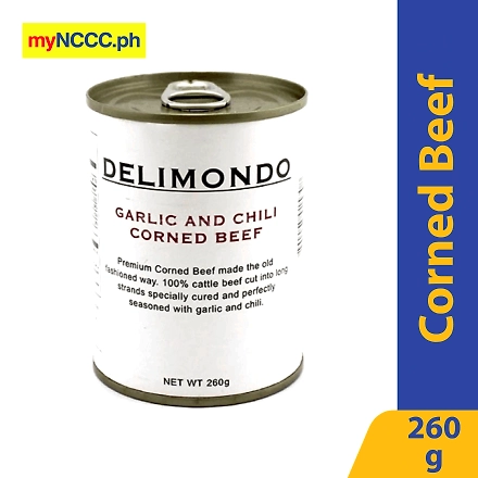 Delimondo Corned Beef Garlic &amp; Chili 260g-10971726