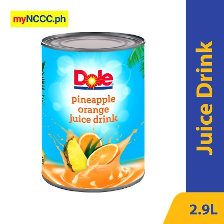 Dole Pineapple Orange Juice Drink #10 2.9L-10069430