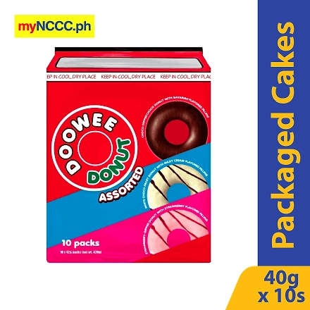 Doowee Donuts Assorted 40gx10s-10978244
