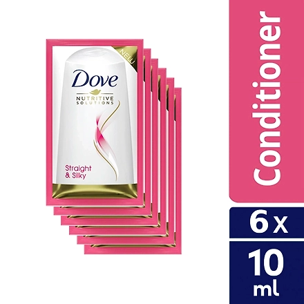 Dove Conditioner Straight &amp; Silky 10ML-10619321