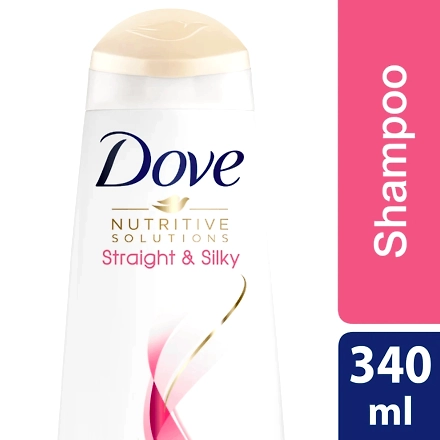 Dove Shampoo Straight &amp; Silky 350ML-10619294