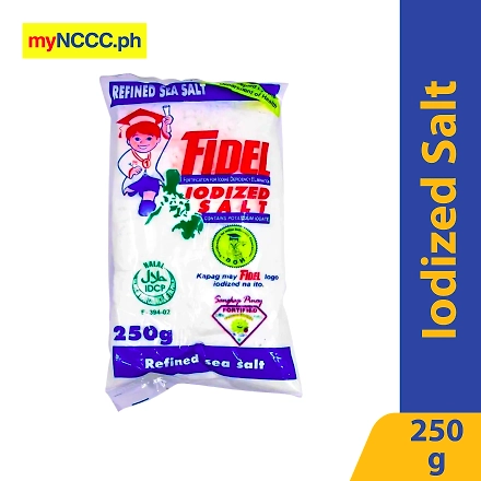 Fidel Iodized Salt Refined 250g-10027142