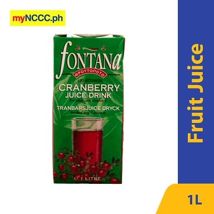 Fontana Cranberry Juice 1L-10154587
