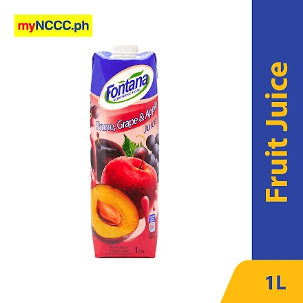 Fontana Prune, Grape &amp; Apple Juice 1L-10442789