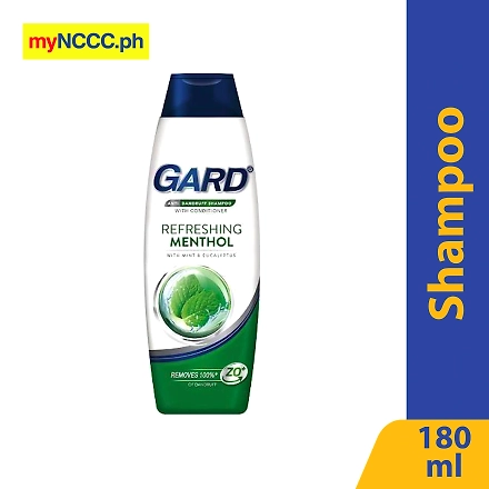 Gard Shampoo Refreshing Menthol Green 180ml-10773992