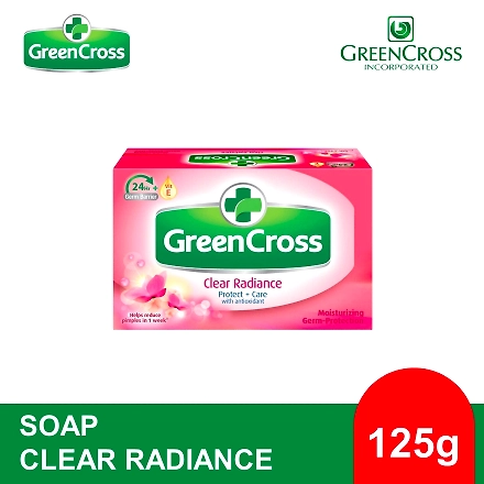 Green Cross Soap Germ Protection Clear Radiance 125g-10989946