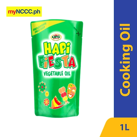 Hapi Fiesta Vegetable Oil Stand-Up Pouch 1L-10781033