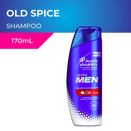 Head &amp; Shoulders Anti-Dandruff Shampoo Old Spice 170ml-11388442