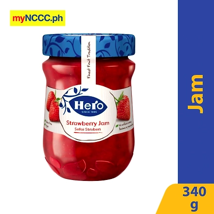 Hero Strawberry Jam 340g-11209940