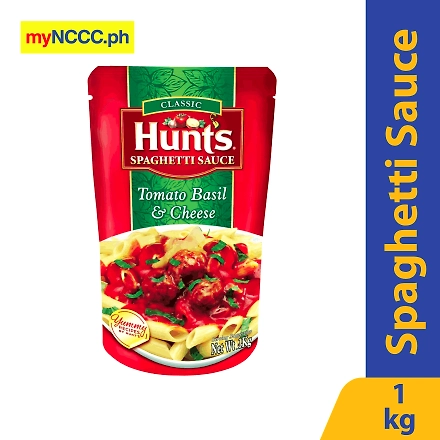 Hunts Spaghetti Sauce Tomato Basil &amp; Cheese 1kg-10389684