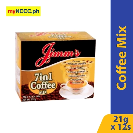 Jimm's 7-in-1 Coffee Mix 21gx12s-10288236