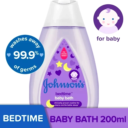 Johnson &amp; Johnson Baby Wash Bedtime 200ml-10062962