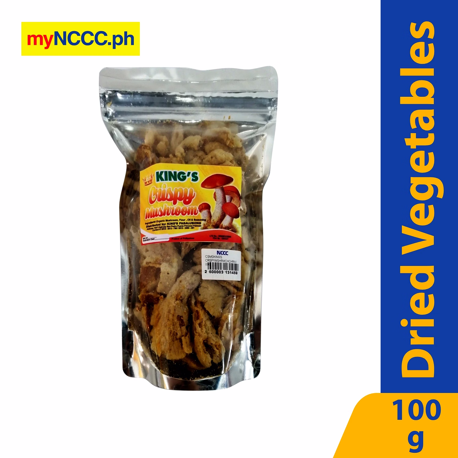 crispy mushroom chicharon
