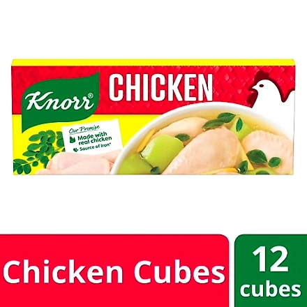 Knorr Cubes Savers Chicken 120G-10396130