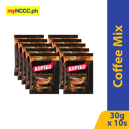 Kopiko 3-in-1 Coffee Black 30gx10s-10262394