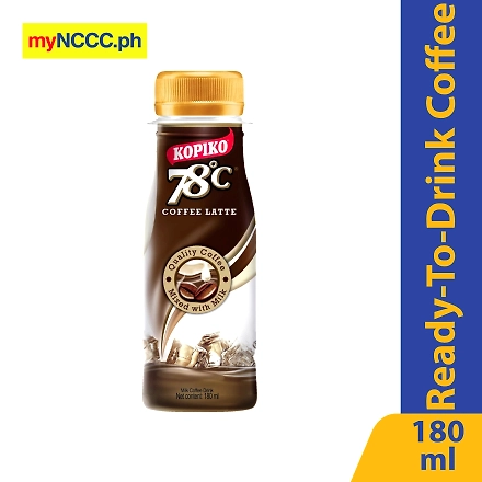 Kopiko 78°C Coffee Latte Milk Coffee Drink 180ml-11051624