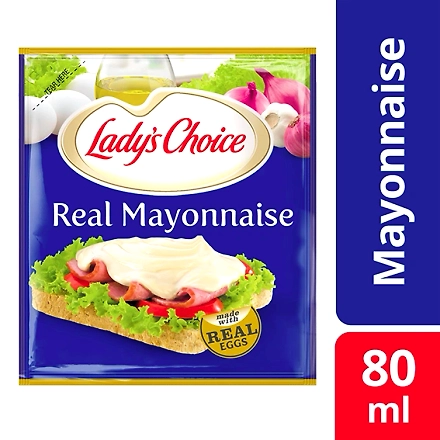 Lady's Choice Real Mayonnaise Regular 80ML-10028082