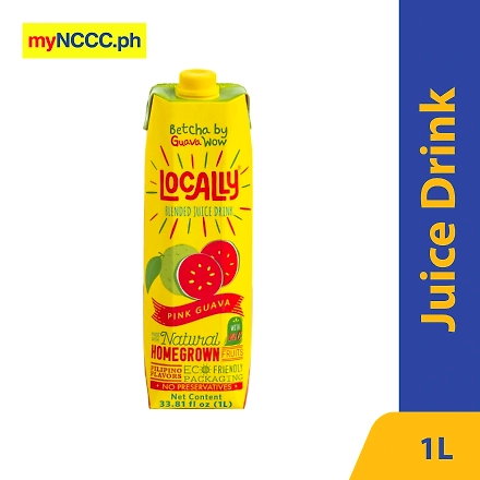Locally Blended Juice Drink Pink Guava 1L-11554811