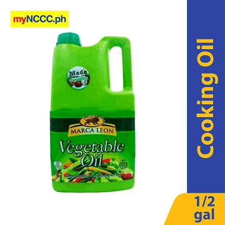 Marca Leon Pure Vegetable Oil ½Gal-10018167