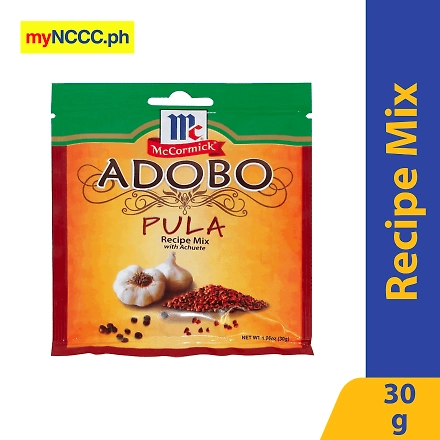 McCormick Adobo Pula with Achuete Recipe Mix 30g-10644512