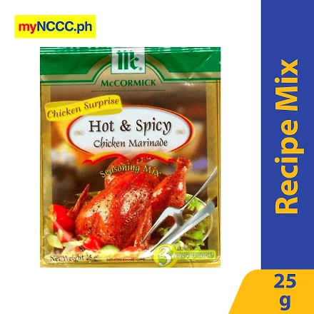 McCormick Hot &amp; Spicy Chicken Marinade Seasoning Mix 25g-10166012