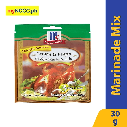 McCormick Lemon &amp; Pepper Chicken Marinade Seasoning Mix 30g-10055777