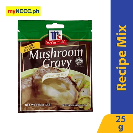 McCormick Mushroom Gravy Seasoning Mix 25g-10070595