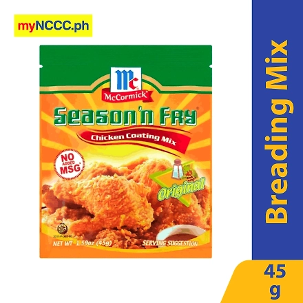McCormick Season 'n Fry Chicken Coating Mix Original Flavor 45g-10068970