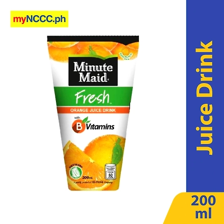 Minute Maid Fresh Orange Juice Drink 200ml-11253551