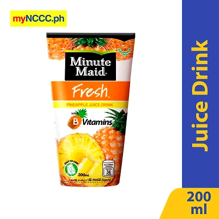 Minute Maid Fresh Pineapple Juice Drink 200ml-11427093