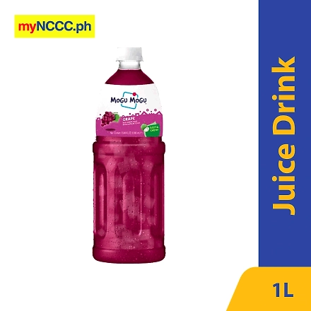 Mogu Mogu Grape Juice with Nata de Coco 1L-10771851