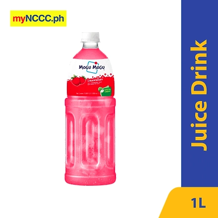 Mogu Mogu Strawberry Juice with Nata de Coco 1L-10771852