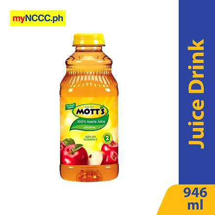 Mott's 100% Apple Juice 946ml-10117275